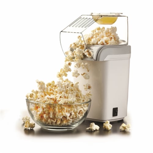 POPCORN MAKER- WHITE Perspective: front
