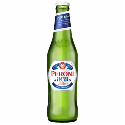 Peroni Nastro Azzuro Beer Perspective: front