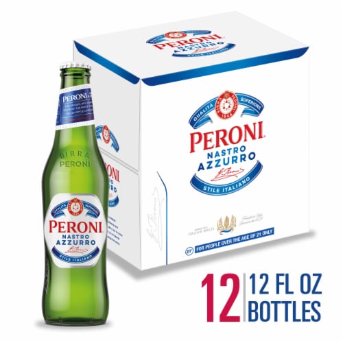 Peroni Nastro Azzurro Lager Italian Import Beer