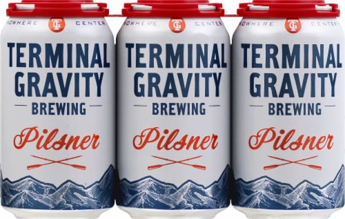 Terminal Gravity Pilsner Perspective: front