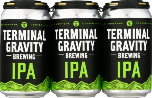 Terminal Gravity IPA Beer Perspective: front
