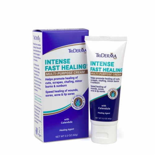 TriDerma Intense Fast Healing Multi-Purpose Cream Perspective: front