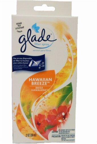 Glade Hawaiian Breeze Furnace Filter Spray - 2 Ounce Perspective: front