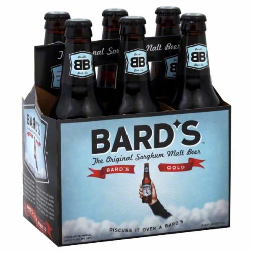 Bard's Tale Gold Dragon Sorghum Malt Beer Perspective: front