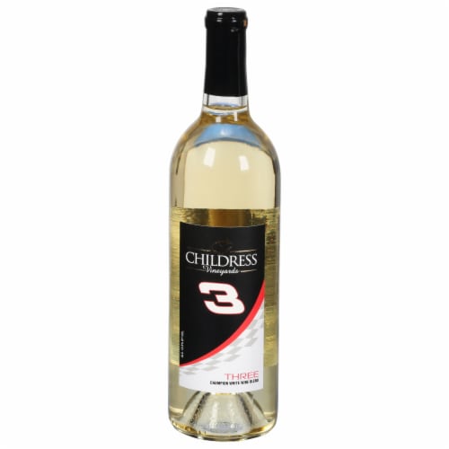 Childress Vineyards Three White Table Wine Perspective: front