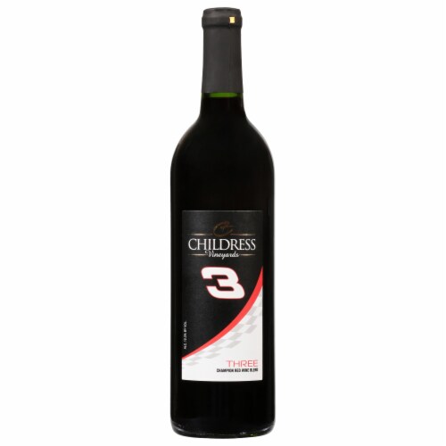 Childress Vineyards Three Red Table Wine Perspective: front