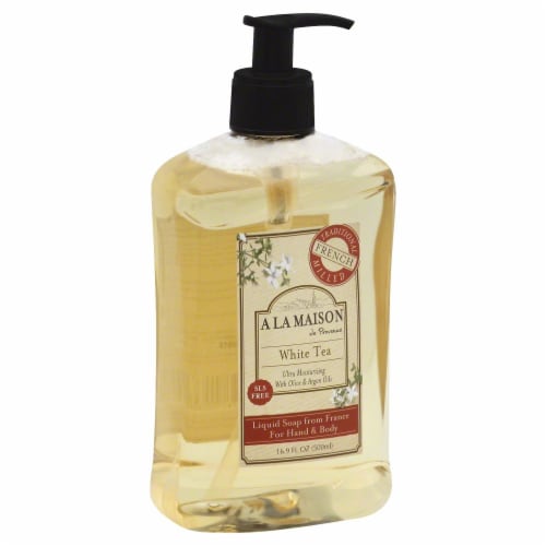 A La Maison White Tea Liquid Soap Perspective: front