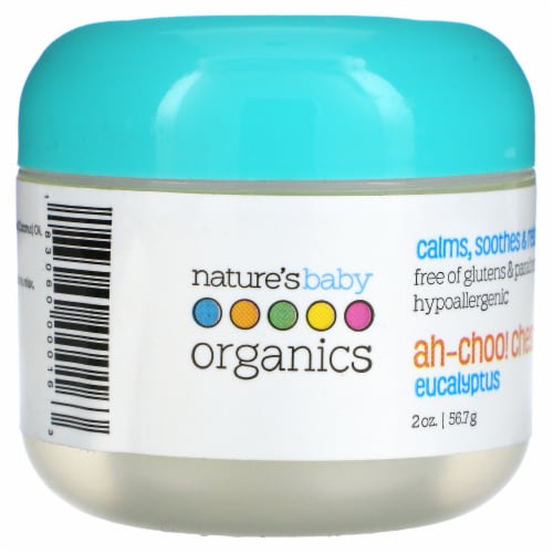 Nature's Baby Organic Usda Organic Ah-choo Chest Rub Eucalyptus Perspective: front