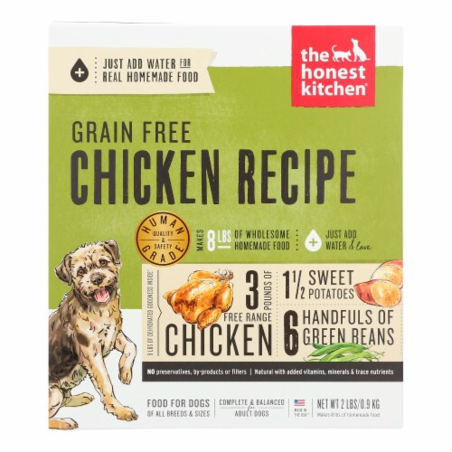 The Honest Kitchen Force Grain Free Chicken Dog Food Case of 6 2 lb. 6 Pack 2 LB Each Kroger