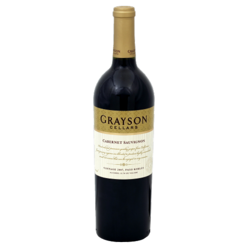 Grayson Cellars Cabernet Sauvignon California Red Wine Perspective: front