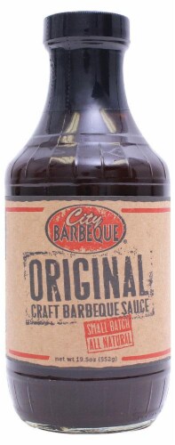 City Barbeque Original Sauce Perspective: front
