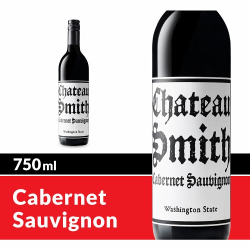 Charles Smith Wines Chateau Smith Cabernet Sauvignon Red Wine Perspective: front