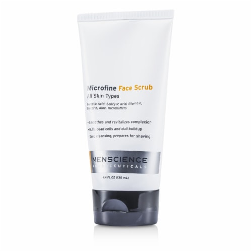Menscience Microfine Face Scrub 130ml/4.4oz Perspective: front