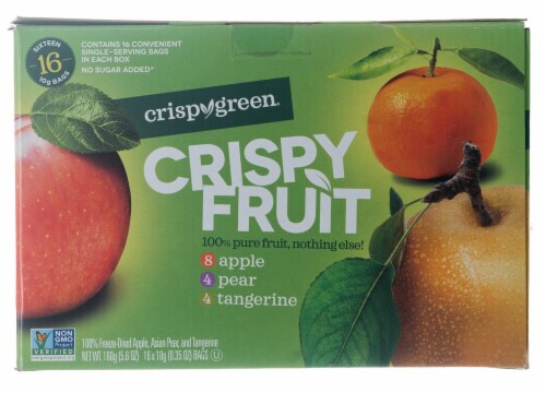 Crispy Green Crispy Fruit Freeze-Dried Variety Pack Perspective: front