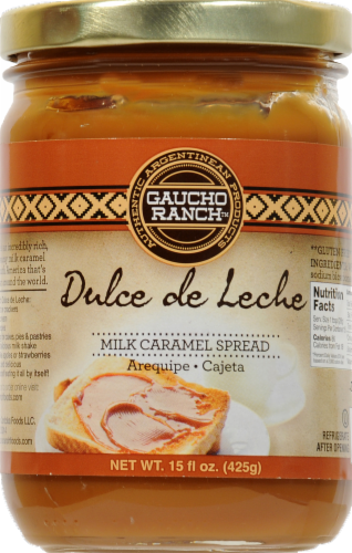 Gaucho Ranch Dulce De Leche Spread Perspective: front