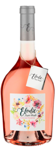 Elodie Cuvee Florale Cotes de Provence Rose Perspective: front
