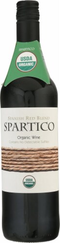 Spartico Tempranillo/Cabernet Organic Wine Perspective: front