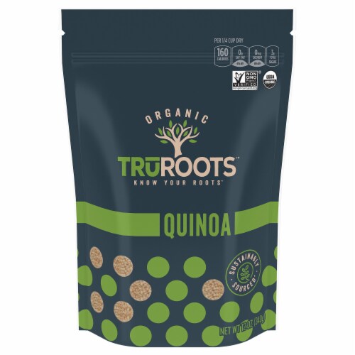 truRoots™ Organic Whole Grain Quinoa Perspective: front