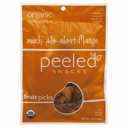 Much Ado About Mango Peeled Dried Mango Perspective: front