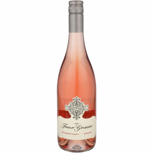 The Four Graces Blend Oregon Rose Wine Perspective: front