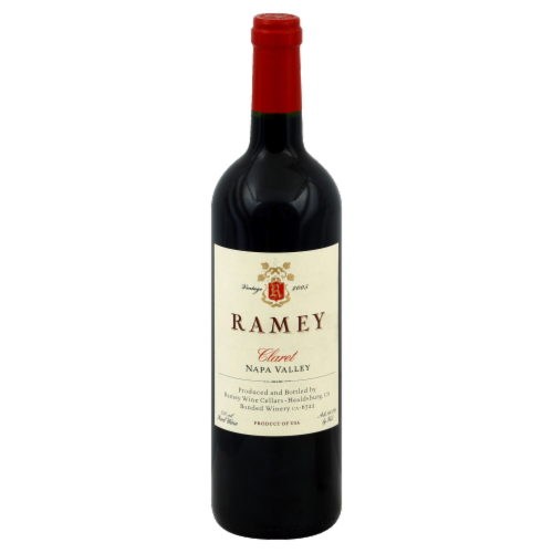 Ramey Claret Red Blend Wine Perspective: front