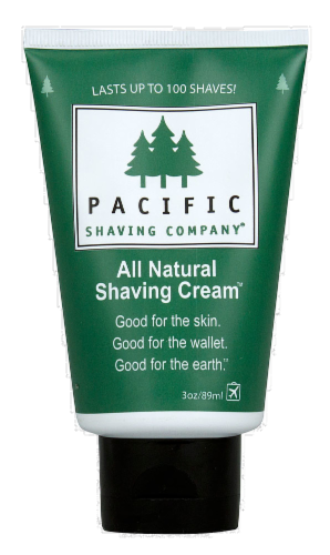 Pacific Shaving Co. All Natural Shaving Cream Perspective: front