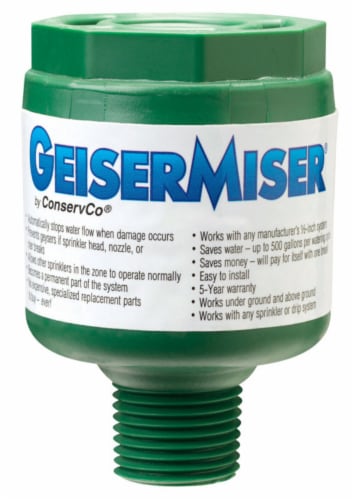 Conservco Geiser Miser Drip Irrigation Adapter 1 pk Conservco Geiser Miser Drip Irrigation Adapter 1 pk