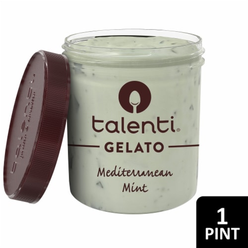 Talenti Mediterranean Mint Gelato Pint Perspective: front