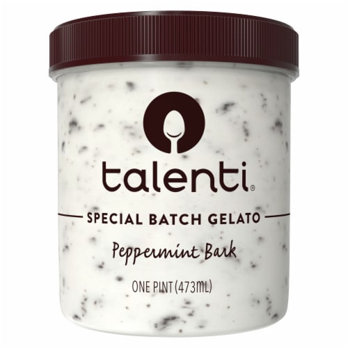 Talenti Peppermint Bark Gelato Pint Perspective: front