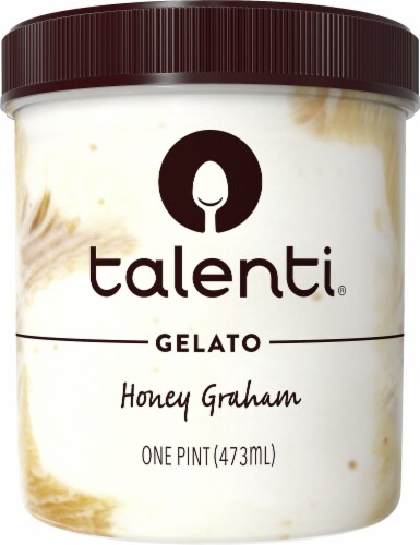 Talenti Honey Graham Gelato Ice Cream Perspective: front