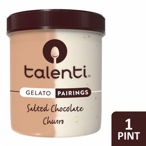 Talenti Pairings Salted Chocolate Churro Gelato Pint, 16 oz - City Market