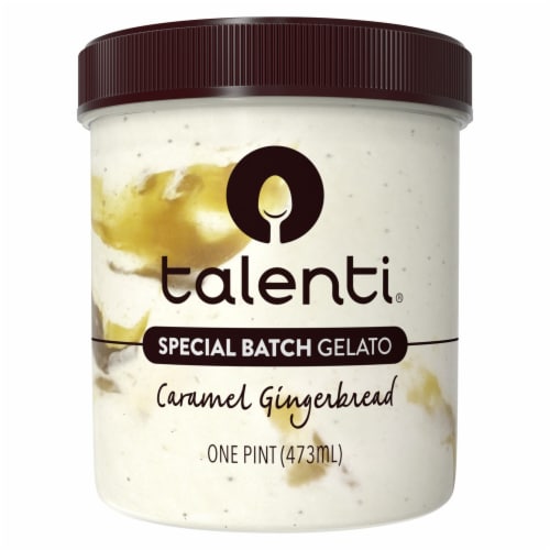Talenti® Caramel Gingerbread Special Batch Gelato Perspective: front