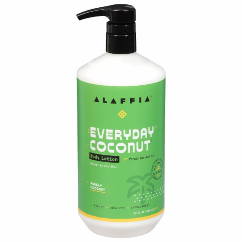 Alaffia Everyday Coconut Body Lotion Perspective: front