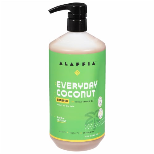 Alaffia® Everyday Coconut & Ginger Shampoo Perspective: front