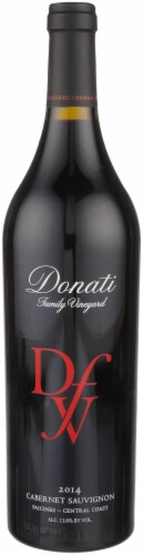 Donati Family Cabernet Sauvignon Red Wine Perspective: front
