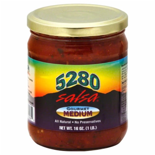 5280 Gourmet Medium Salsa Perspective: front
