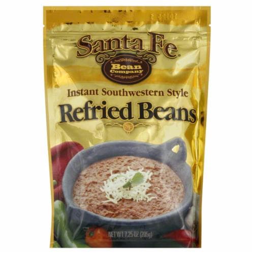 Santa Fe Instant Refried Beans Perspective: front