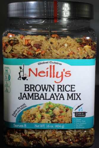 Neilly's Brown Rice Jambalaya Mix Perspective: front