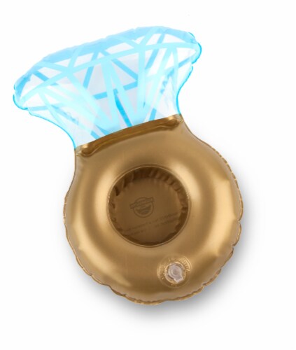 BigMouth Inc. Bling Ring Beverage Boats Perspective: front