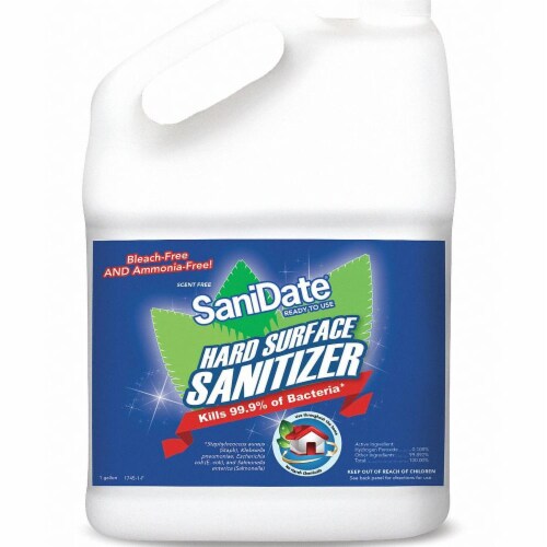 Sanidate Disinfectant/Sanitizer,Unscented,1gal  2018-1 Perspective: front