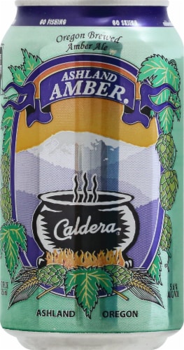 Caldera Ashland Amber Ale Perspective: front