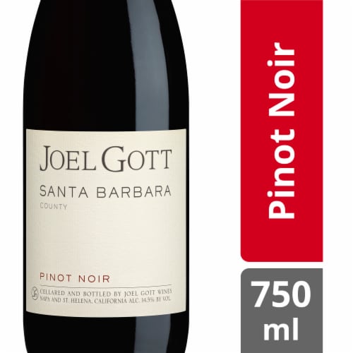 Joel Gott Santa Barbara Pinot Noir Red Wine Bottle