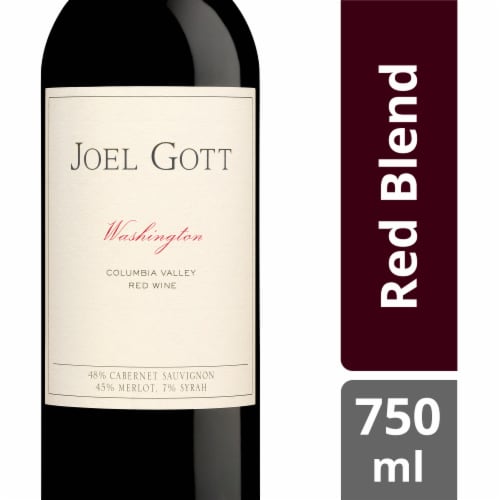 Joel Gott Washington Red Wine 750 ml Perspective: front