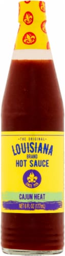 Louisiana Cajun Heat Hot Sauce Perspective: front