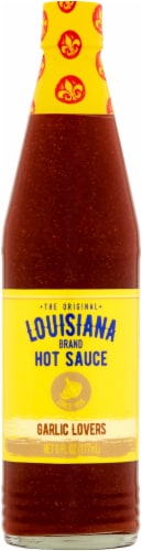 Louisiana Garlic Lovers Hot Sauce Perspective: front