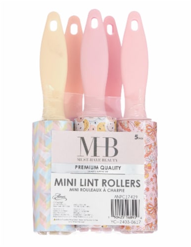 Must-Have Beauty Smiley Mini Lint Rollers Perspective: front