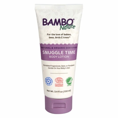 Bambo Nature Snuggle Time Body Lotion for Babies Perspective: front