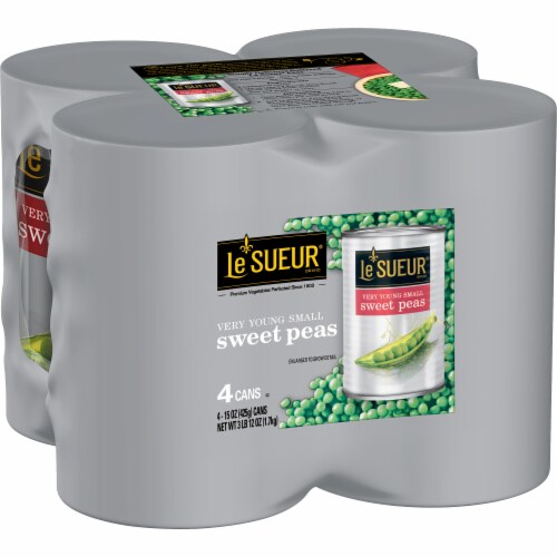 Le Sueur Very Young Small Sweet Peas Perspective: front