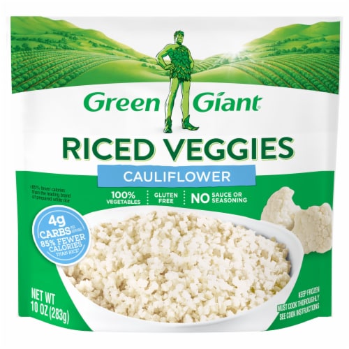 Green Giant Gluten Free Cauliflower Riced Veggies Perspective: front