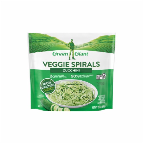 Green Giant Zucchini Veggie Spirals, Gluten-Free Perspective: front